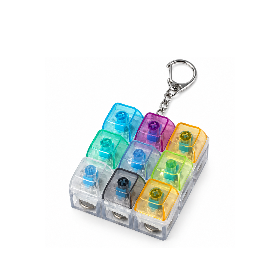Llavero teclado fidget con luz de Neuro Uvitas